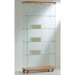 VETRINA C/ LUCI CM.80X40X181