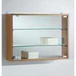 BACHECA IN VETRO CM.59X15X44H