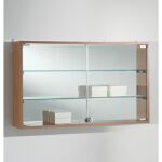 BACHECA IN VETRO CM.81X15X49H