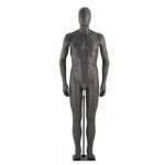 MANICHINO UOMO ARTICOLATO TESTA UOVO