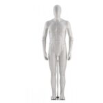 MANICHINO UOMO ARTICOLATO TESTA UOVO