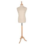 .BUSTO SARTORIALE UOMO BASE TREPIEDE FRASSINO
