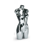 BUSTO DONNA METALLIZZATO CROMATO