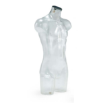 BUSTO UOMO TRASPARENTE