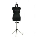 BUSTO DONNA REGITRABILE PROFESSIONALE TG.46/58 NERO