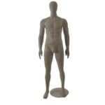 MANICHINO UOMO TESTA UOVO CEMENTO