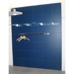 PARETE CON PANNELLI FRESATI