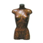 BUSTO DONNA RIVESTITO IN CARTA ANTICATA