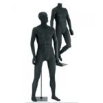 MANICHINO UOMO ARTICOLATO RIVESTITO IN TESSUTO