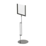 PORTA CARTELLO A4/A5 FINITURA GREZZA