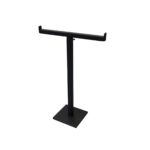 ESPOSITORE A T NERO GOFRATO