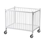 CESTA PIEGHEVOLE FERRO VERNICIATO