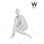 MANICHINO DONNA CURVI WINDOW FRANCE