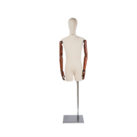 TAILOR’S BUSTO SARTORIALE UOMO CON GAMBINA BRACCIA DI LEGNO