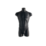 BUSTO UOMO PVC NERO