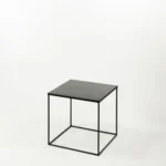 TAVOLINO IN FERRO NERO H.40