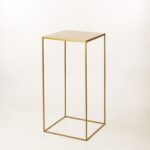 TAVOLINO IN FERRO ORO H.80