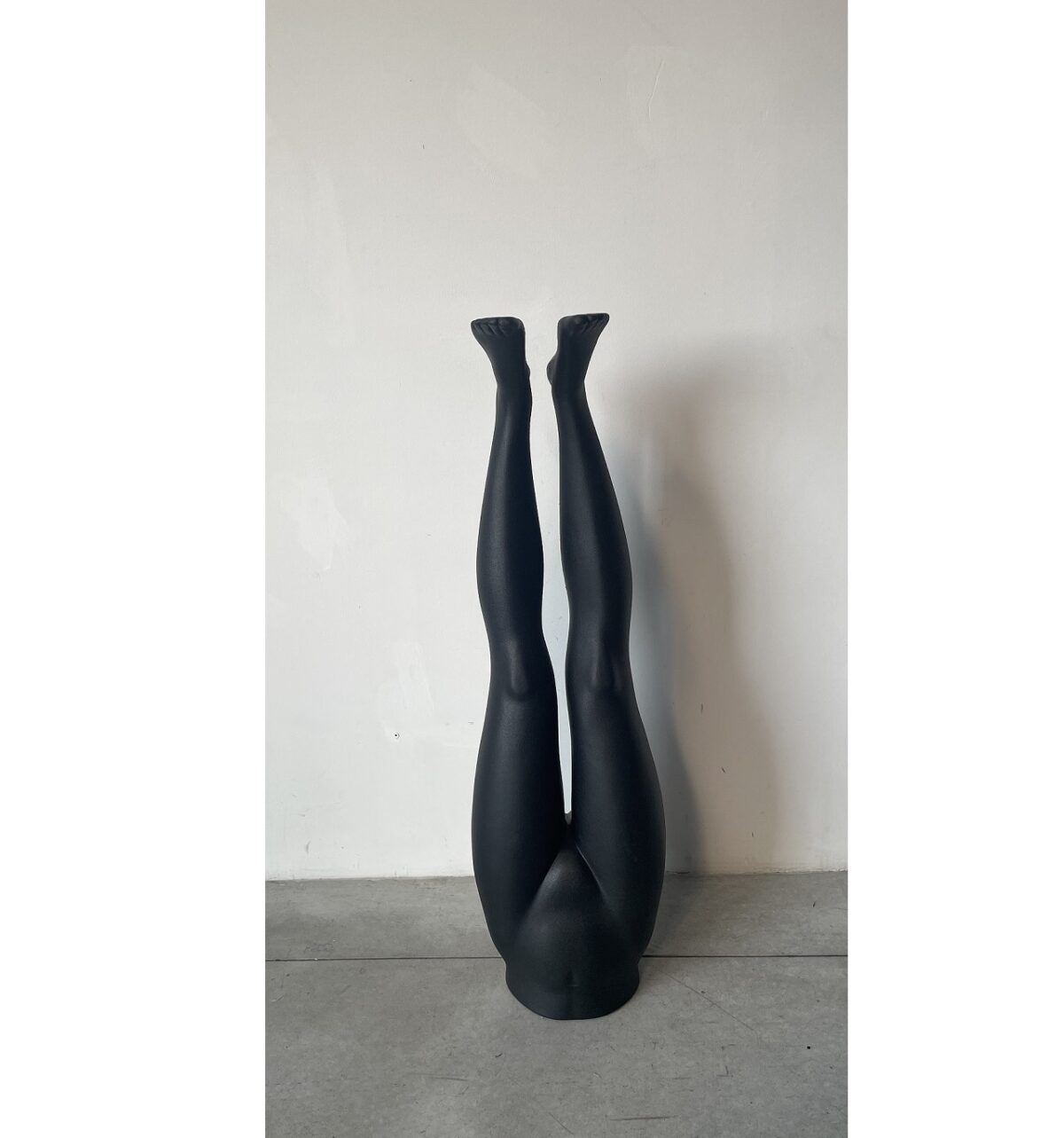 GAMBE DONNA PVC NERO - immagine 2
