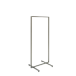 STENDER TUBO QUADRO VERNICIATO FERRO GREZZO TRASPARENTE CM.71