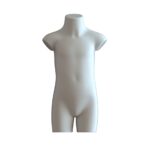 BUSTO BAMBINO PVC BIANCO 5/6 ANNI