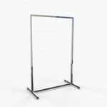 STENDER TUBO QUADRO CROMATO CM.90