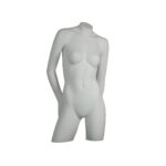 BUSTI DONNA CON BRACCIA IN PVC BIANCO
