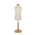 BUSTO SARTORIALE BEIGE BIMBO/A 6/8 ANNI BASE FRASSINO
