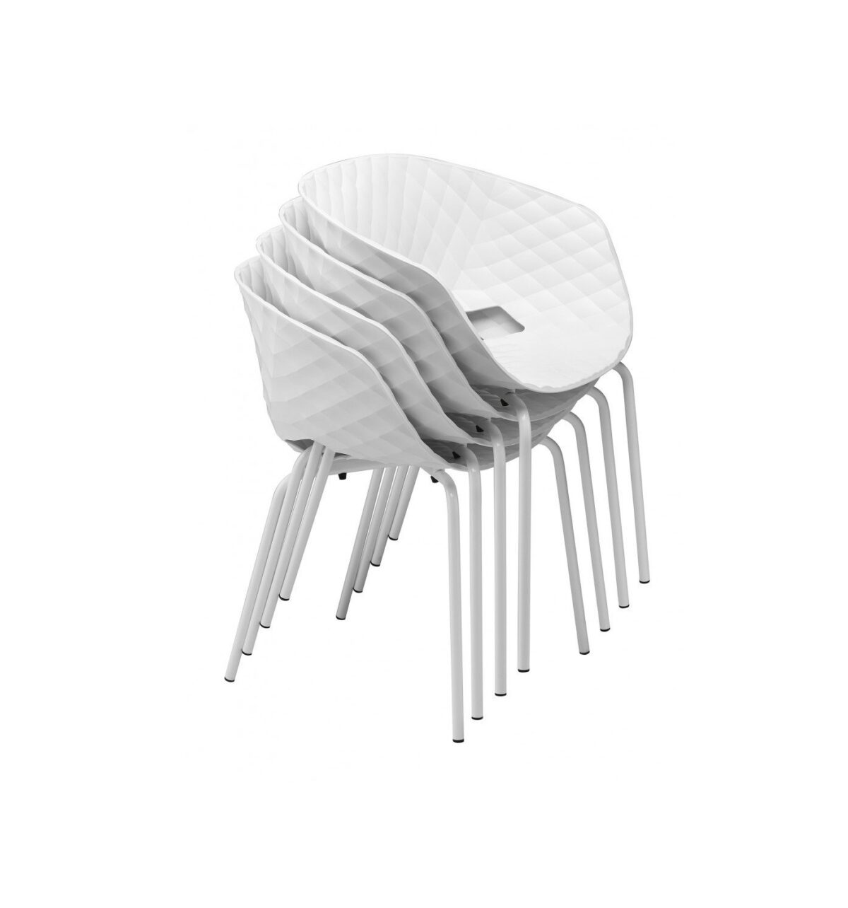 POLTRONCINA UNI-KA BIANCO 4 PEZZI - immagine 1