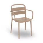 SEDIA COMO CON SABBIA SCURO 24 PEZZI