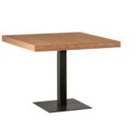 TAVOLO RISTORANTE MT 484  PIANO ROVERE 2 PEZZI