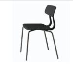 SEDIA SNAP NERO 4 PEZZI