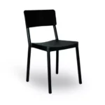 SEDIA LISBOA NERO 24 PEZZI