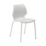 SEDIA UNI BIANCO 4 PEZZI