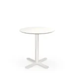 TAVOLO GOYA PIANO TONDO BIANCO 2 PEZZI