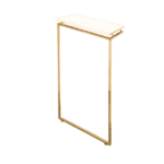 STRUTTURA A PARETE ORO CON PIANO