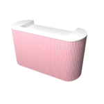 BANCO OVALE CANNETE' ROSA  CM.160