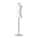 BUSTO SARTORIALE BIANCO BIMBO/A 6 ANNI BASE COLOR ALLUMINIO